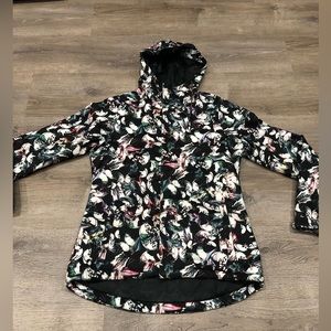 Volcom Hill 3L Gore-Tex Snowboard Jacket. Med. flutter (butterfly) collage.